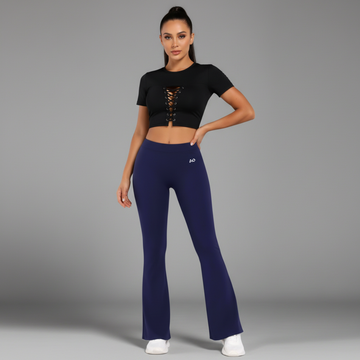 Navy Momentum Bell-Bottoms