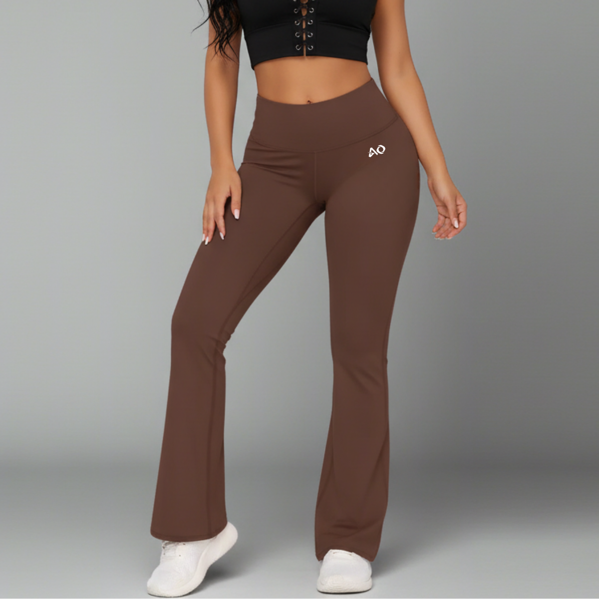 Coffee Bell-bottoms Joggers