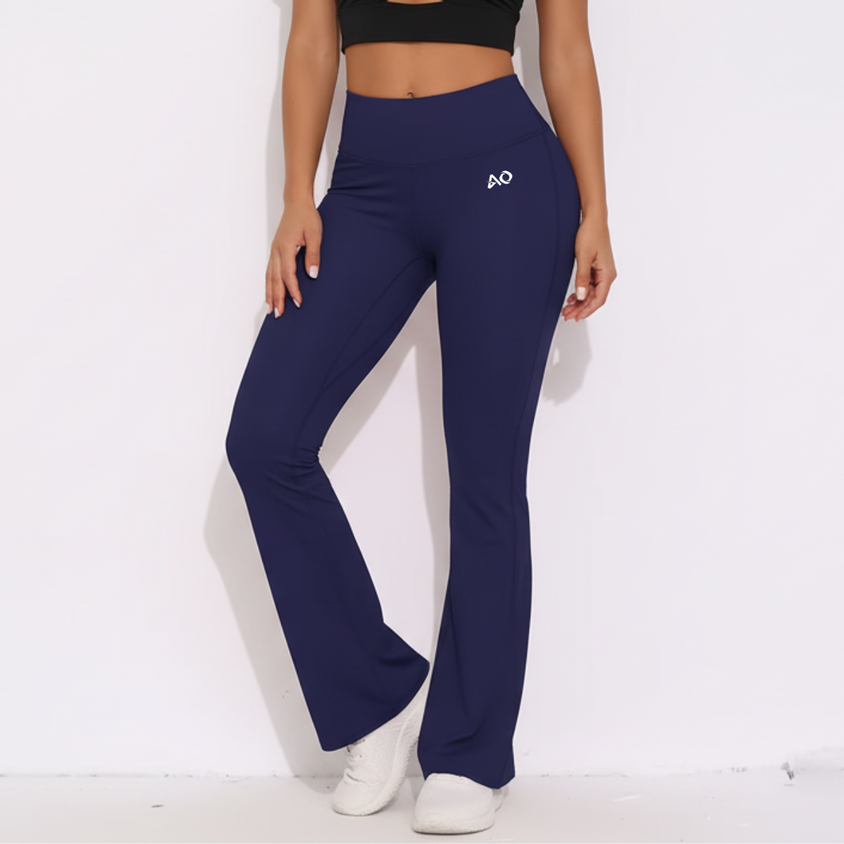 Navy Bell-bottoms Joggers
