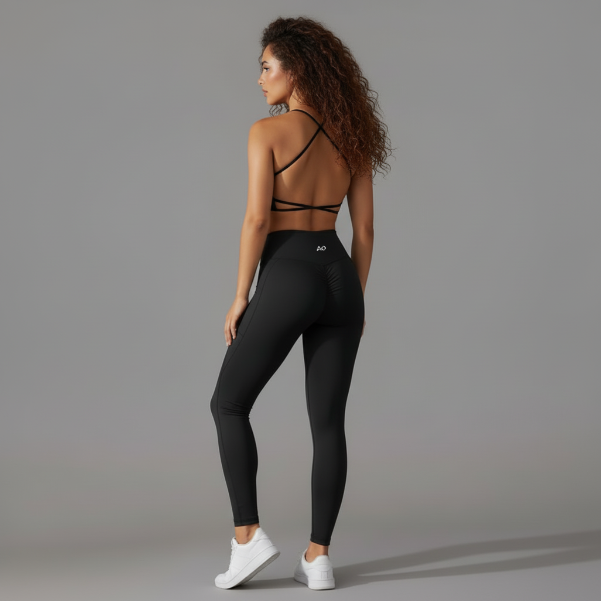 Jet Black Shape Cross Set