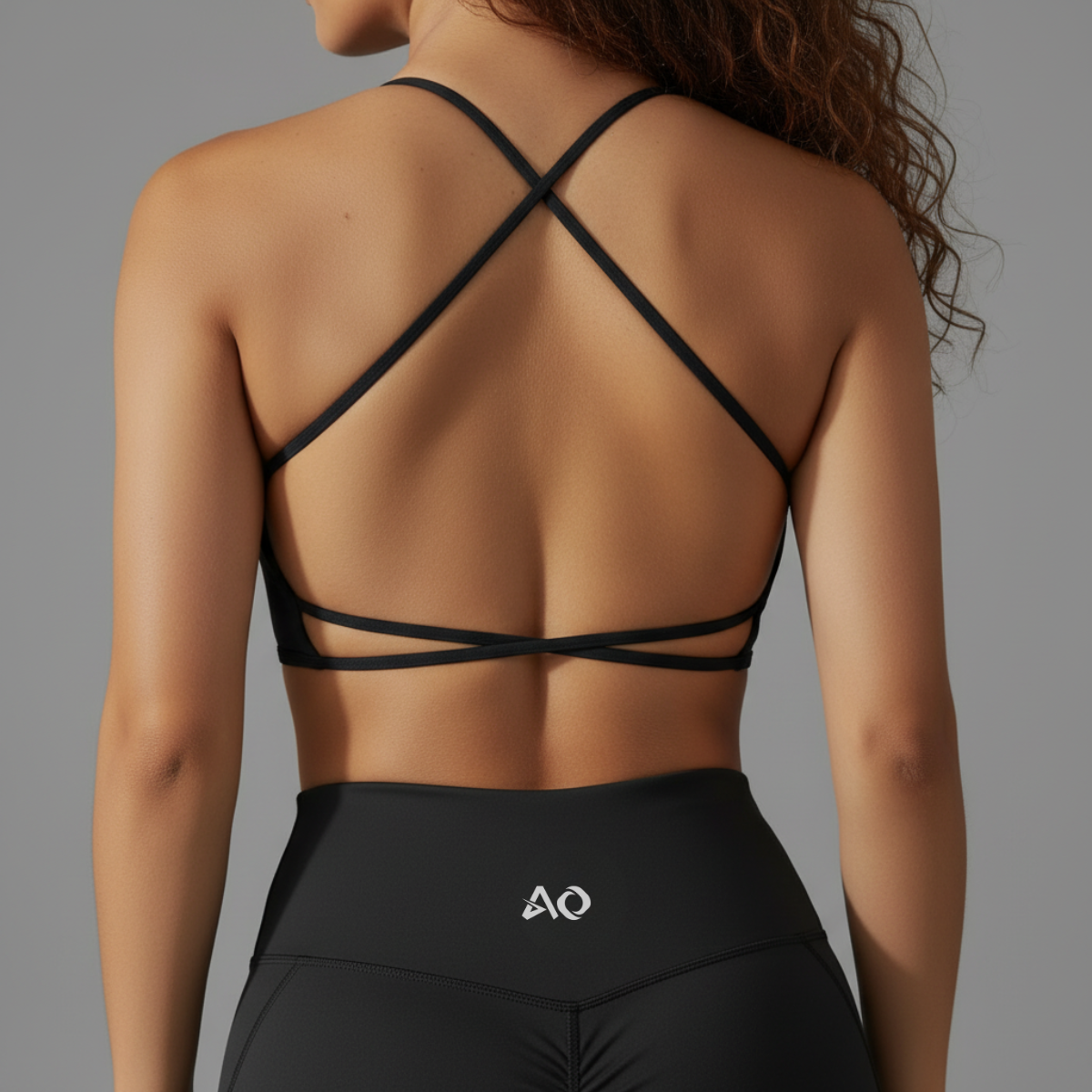 Jet Black Shape Cross Set