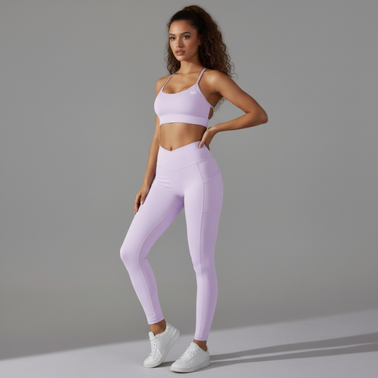 Plum Purple Shape Cross Set