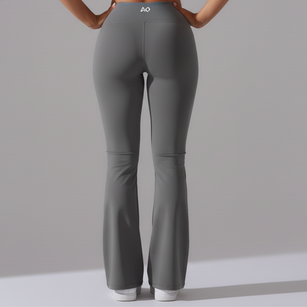 Grey Flare Leggings