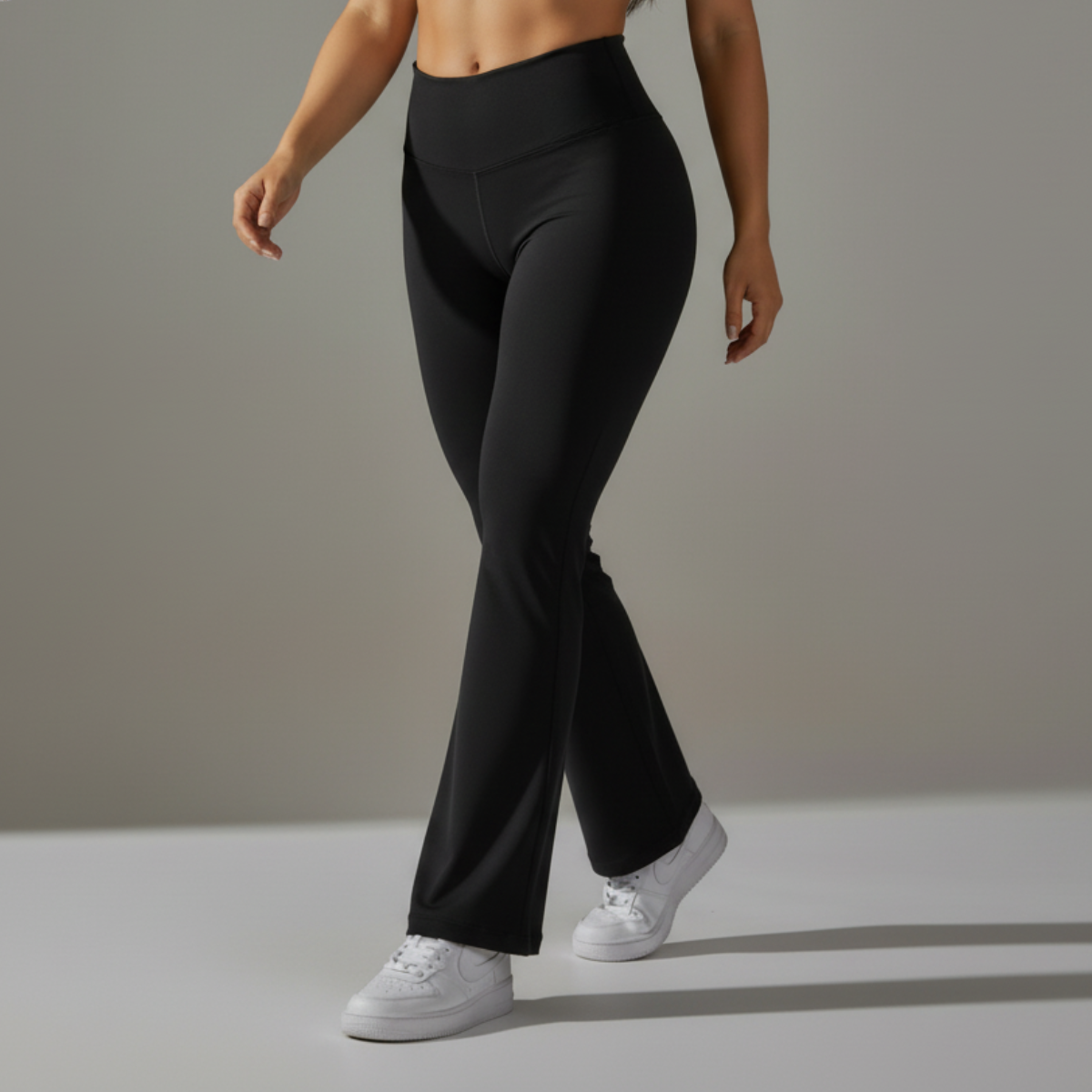 Black Flare Leggings