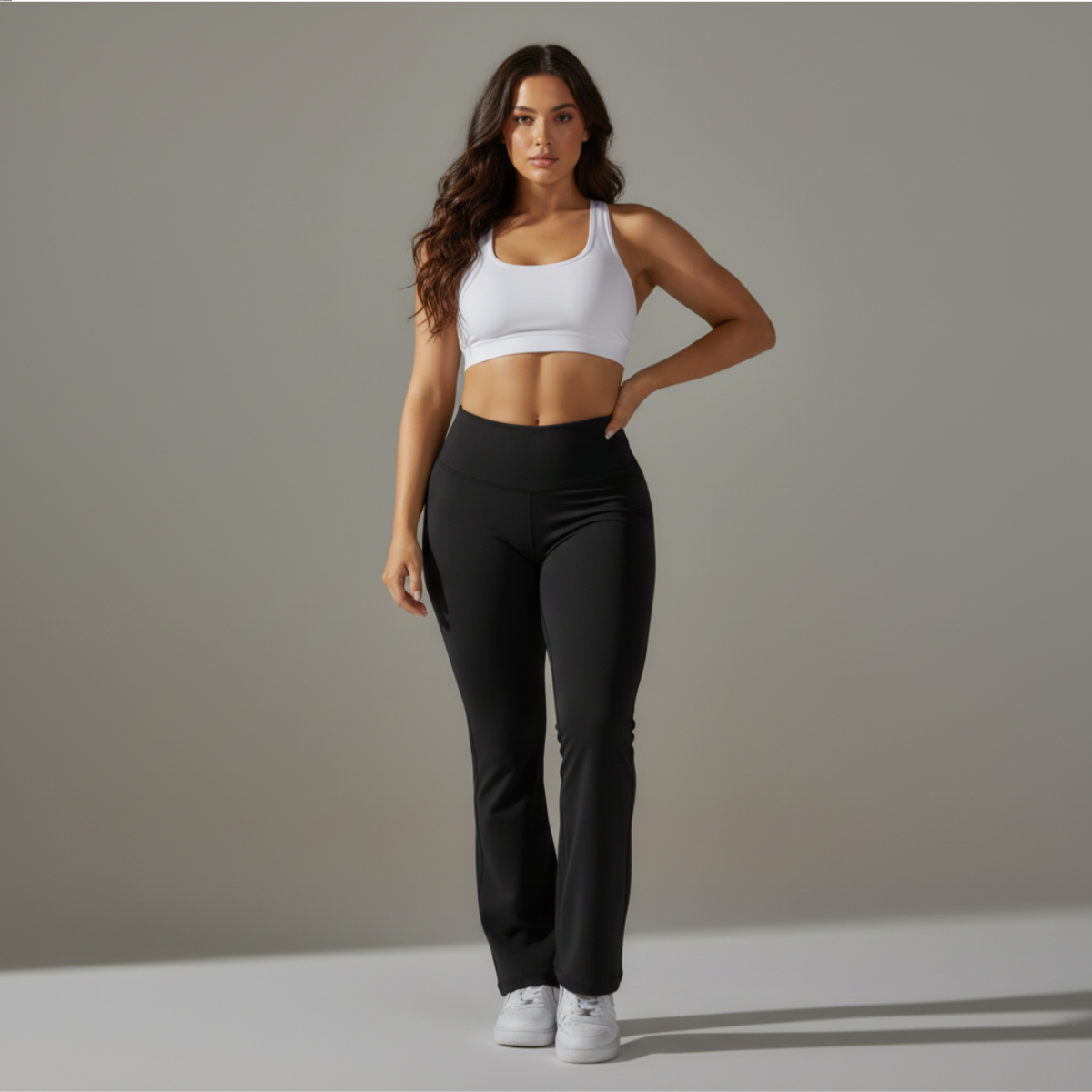 Black Flare Leggings