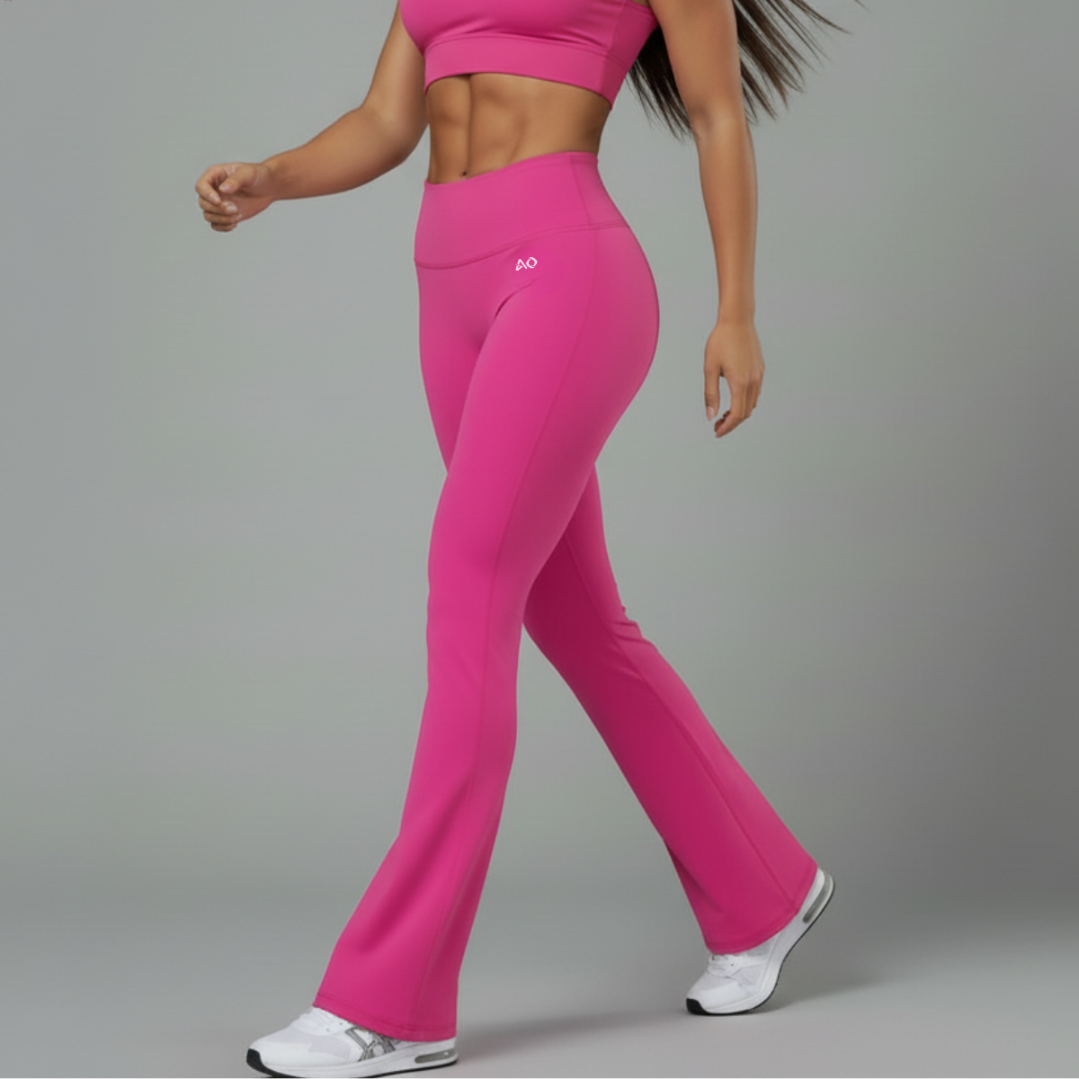 Pink Bell-bottoms Joggers