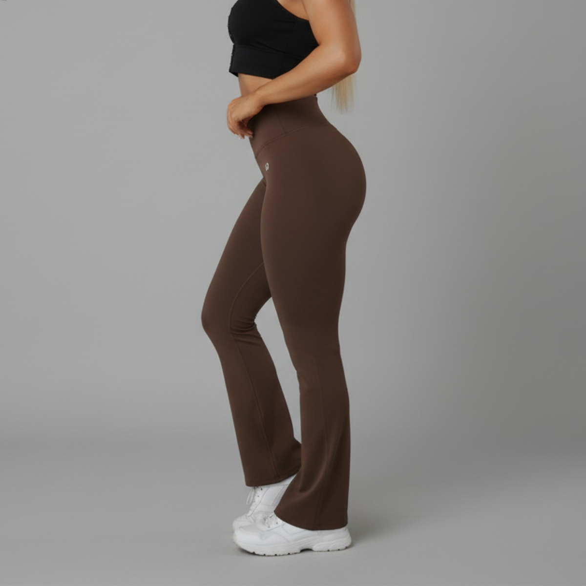 Coffee Bell-bottoms Joggers