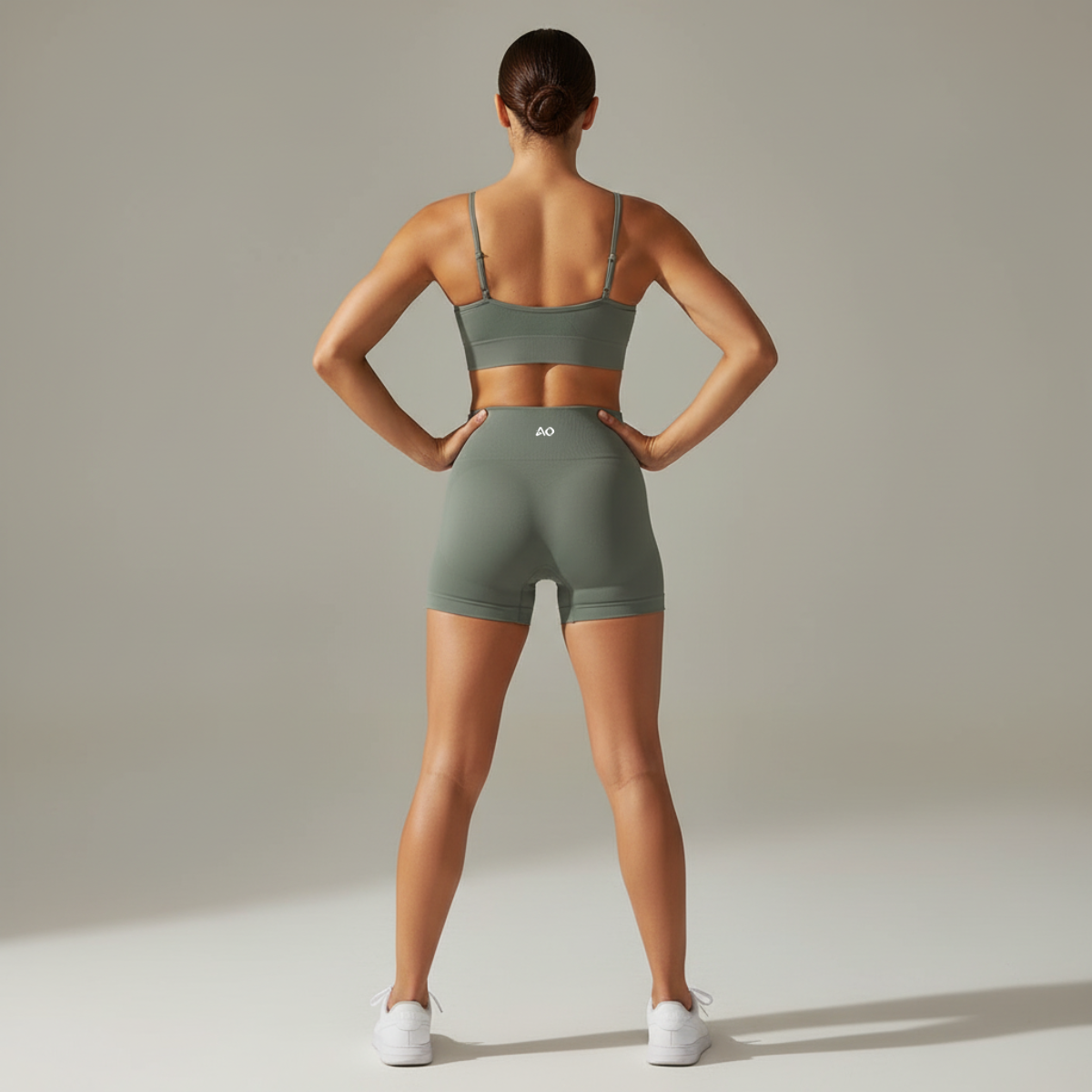 Deep Grey Seamless Sports Set