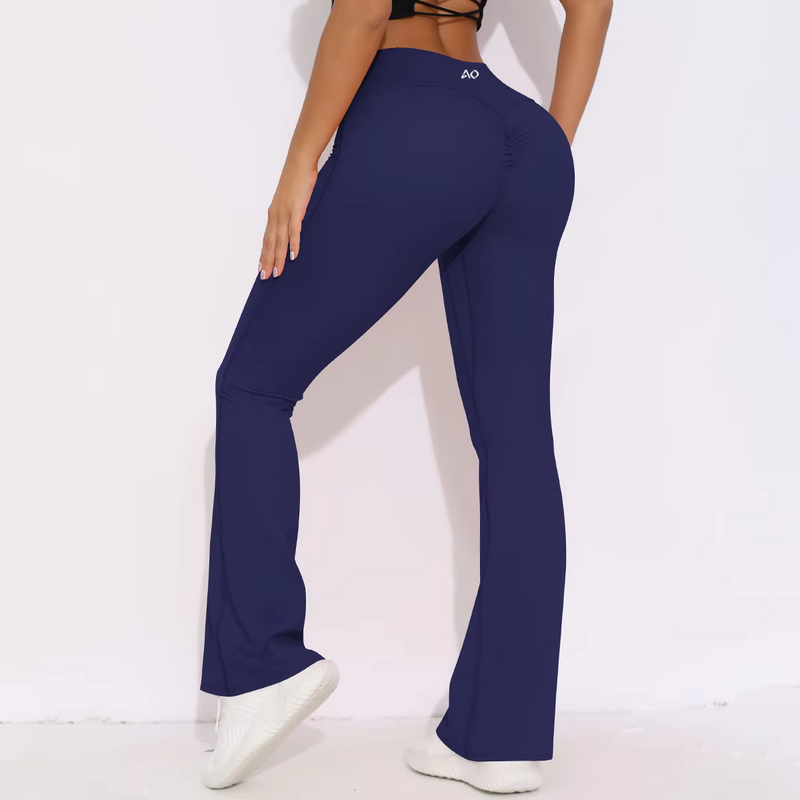 Navy Bell-bottoms Joggers