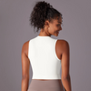 White Athletic Compression Top