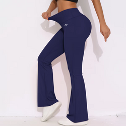 Navy Bell-bottoms Joggers