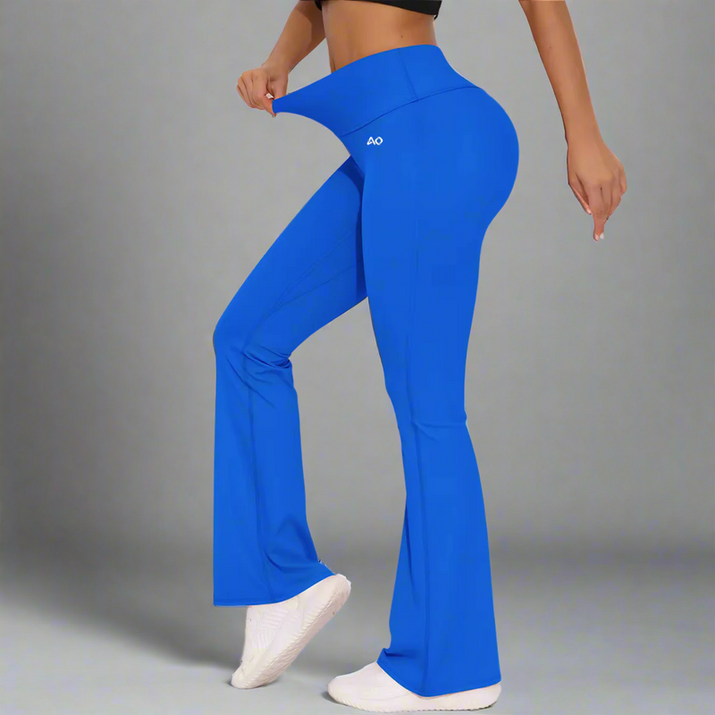 Blue Bell-bottoms Joggers