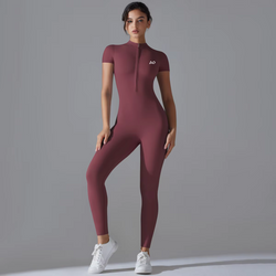 Burgundy Zen Bodysuit