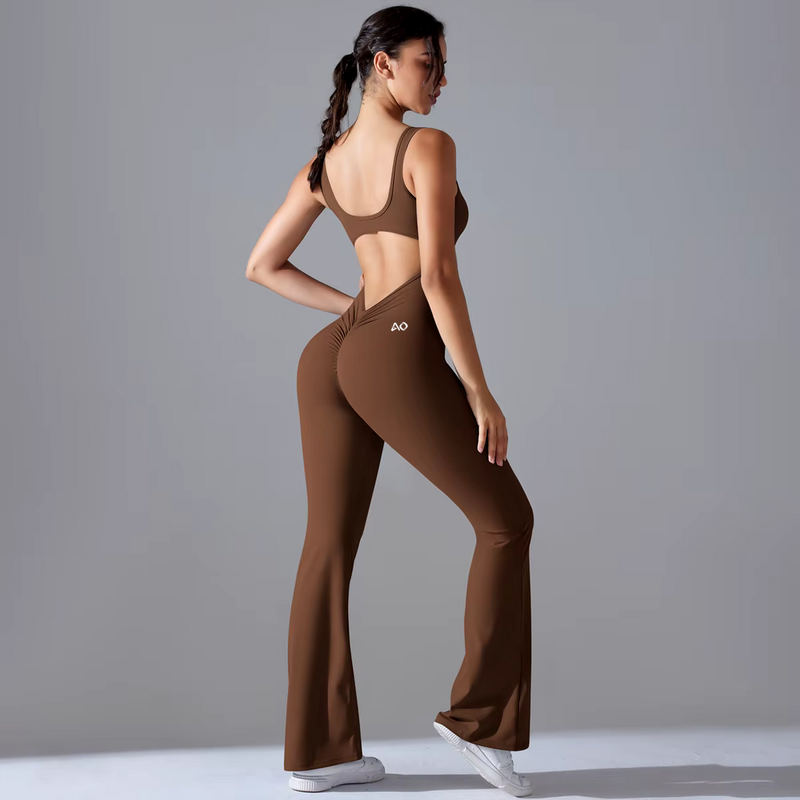 Brown Velocity Bodysuit