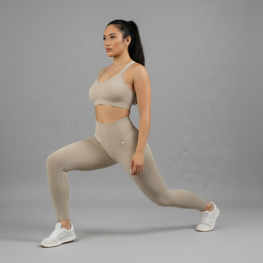 ActiveOne Beige Set Lunge Square
