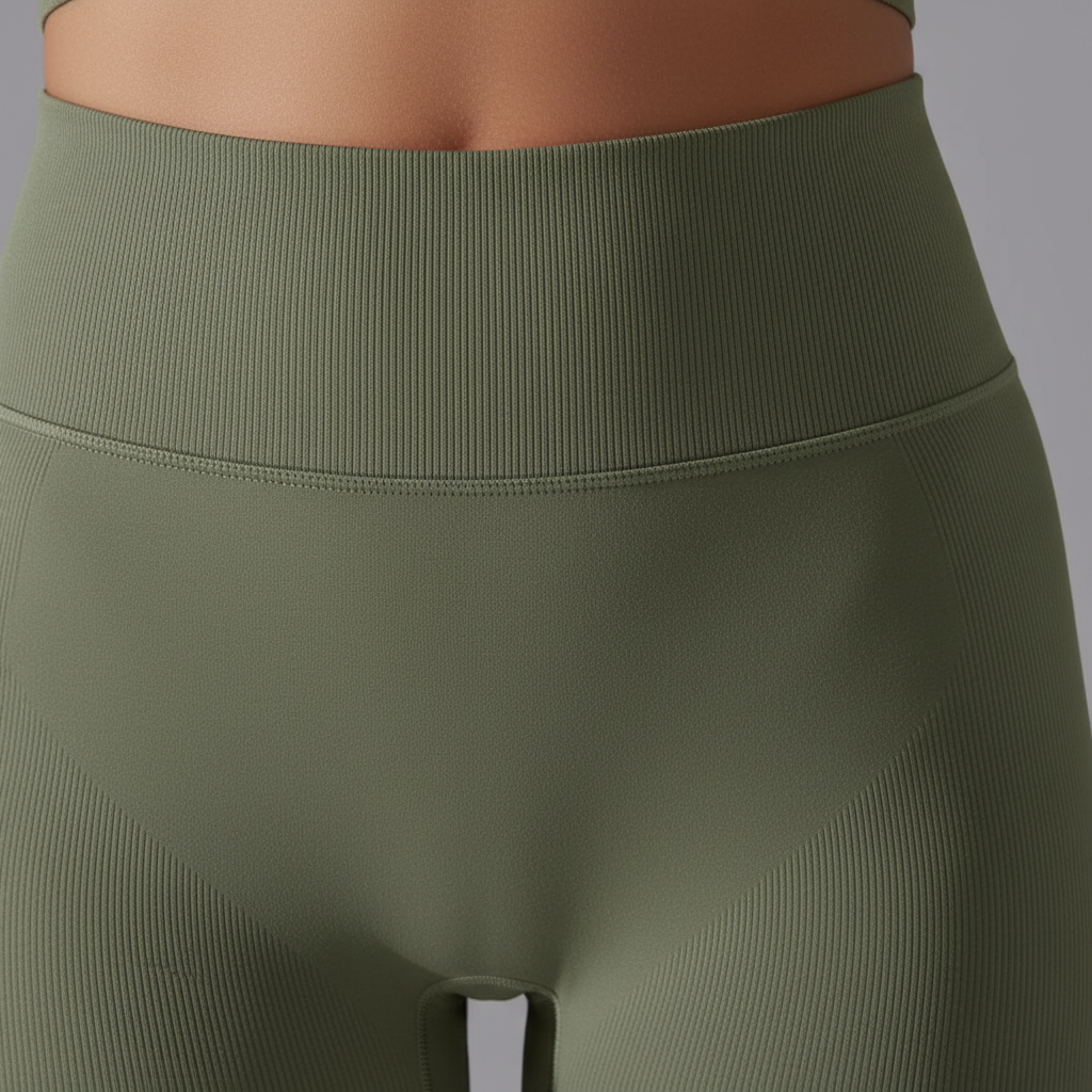 ActiveOne Green Shorts Waistband