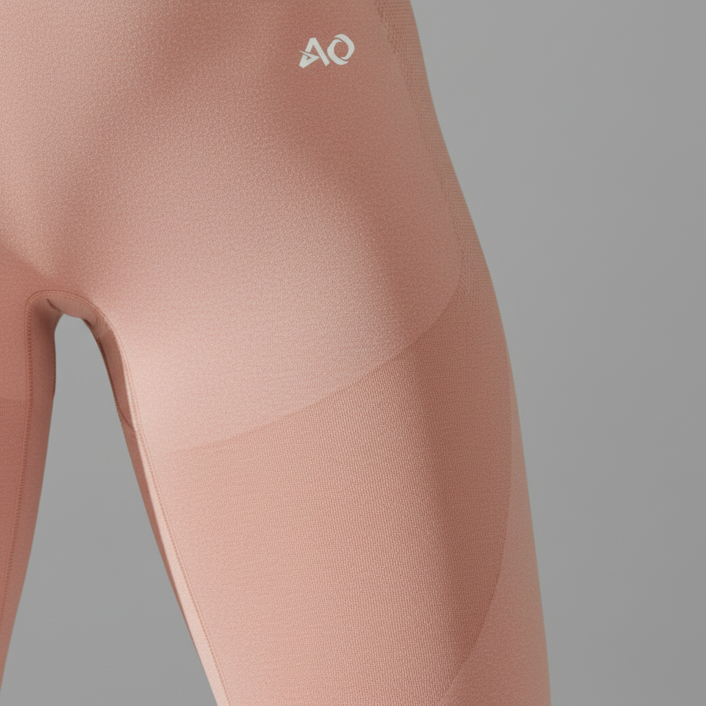 ActiveOne Pink Leggings Logo Left Side