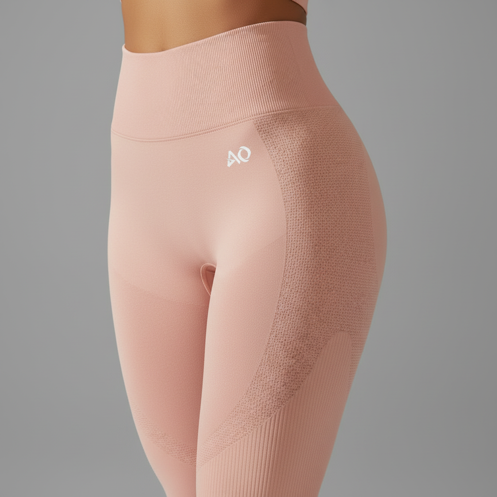 ActiveOne Pink Leggings Side Panel Logo