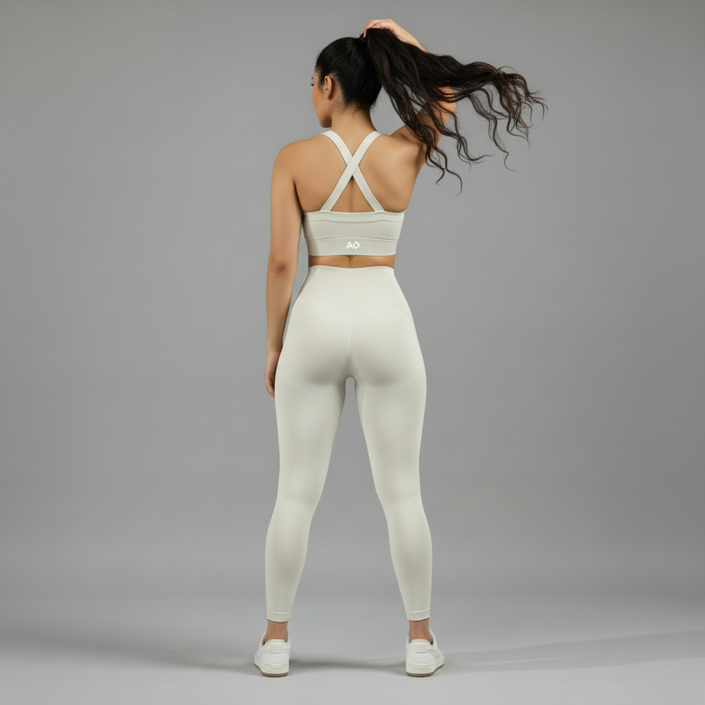 ActiveOne White Set Back Hair Touch