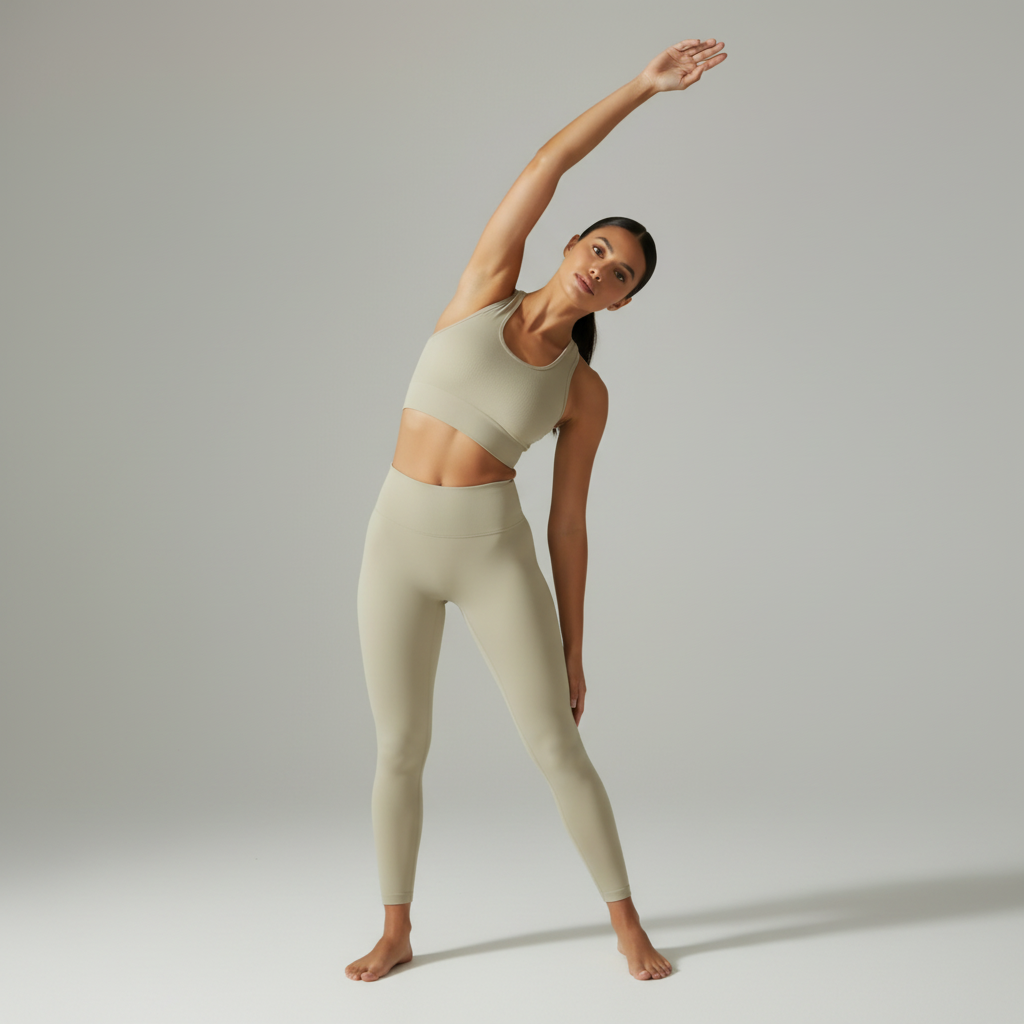 Arm raised stretch position