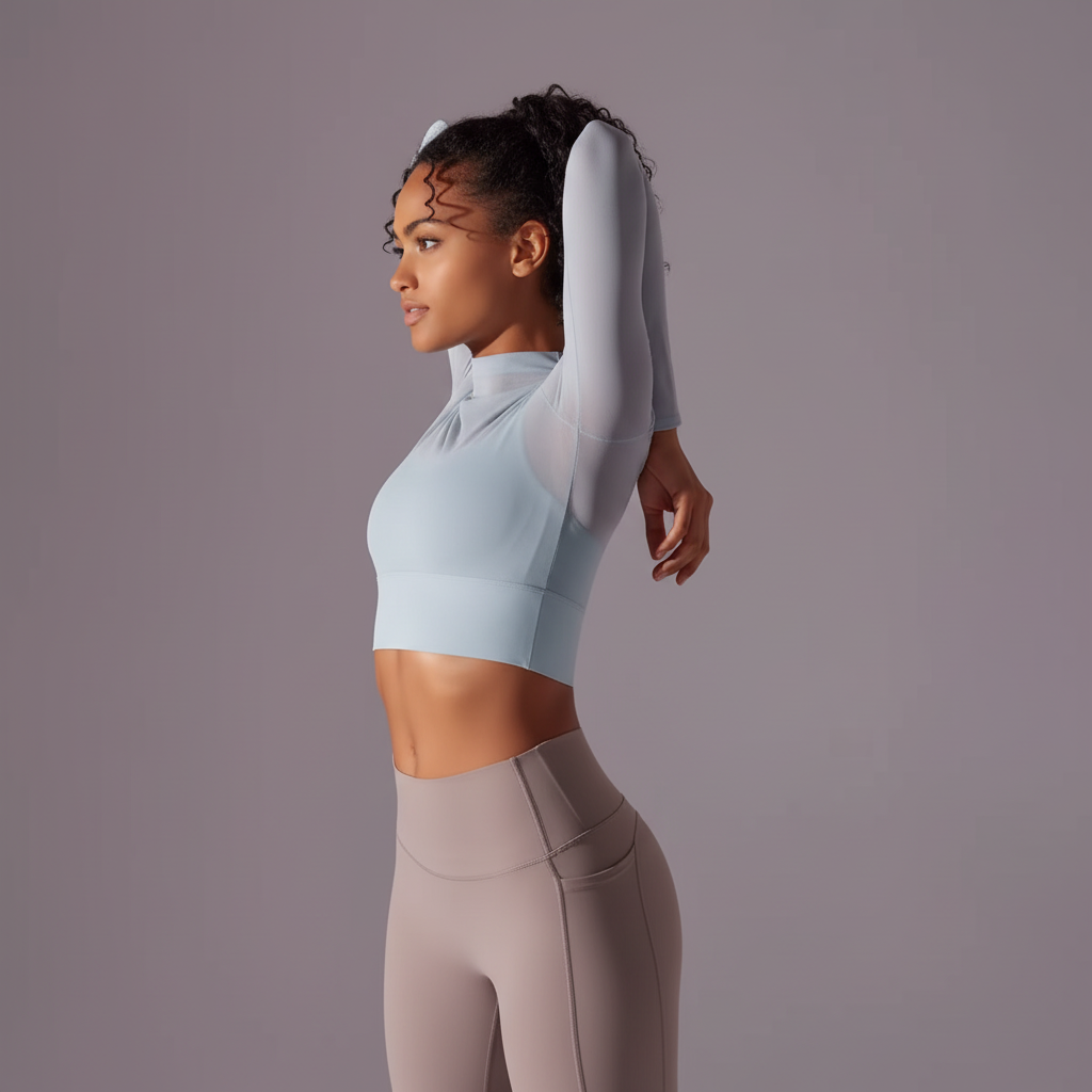 Arm raised stretch position