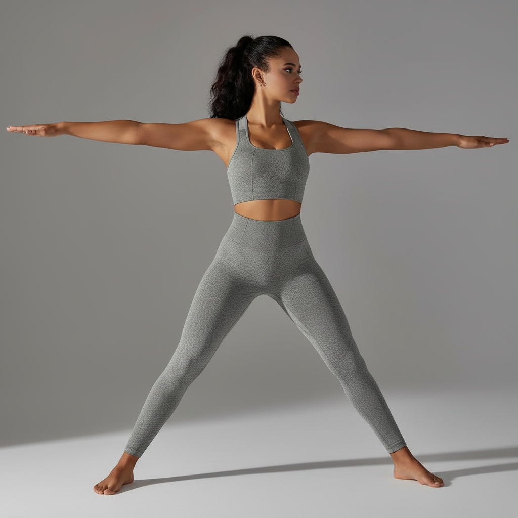 Back view looking over shoulder