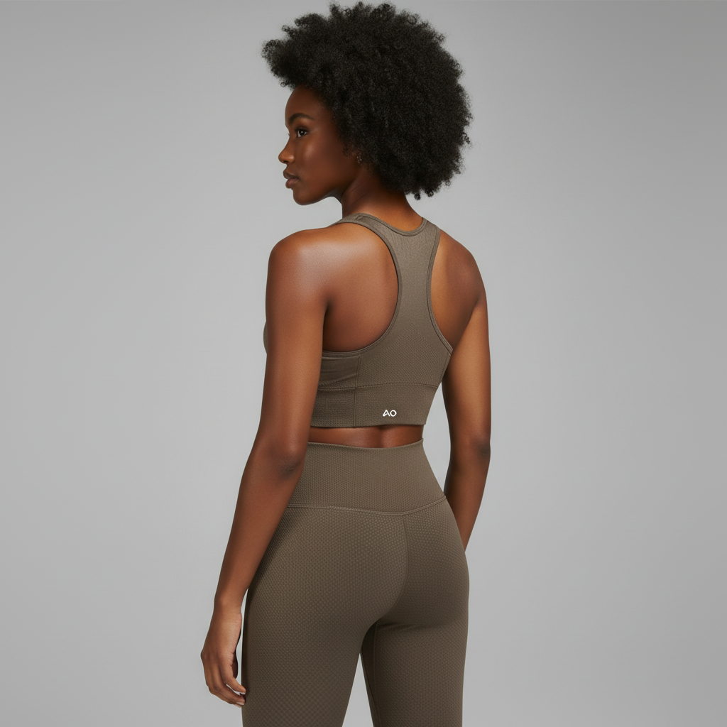 Back view looking to the side