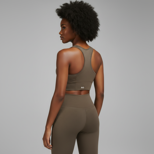 Back view looking to the side