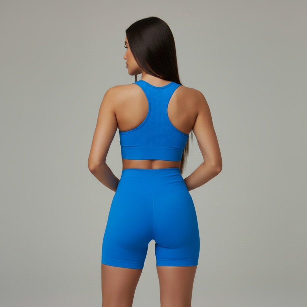 Back view showing racerback design