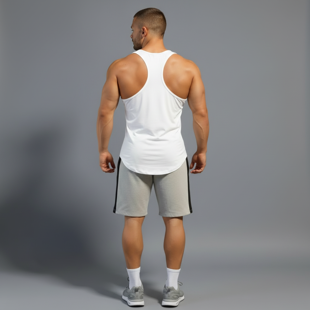 Back View - White Tank Top 1200x1200