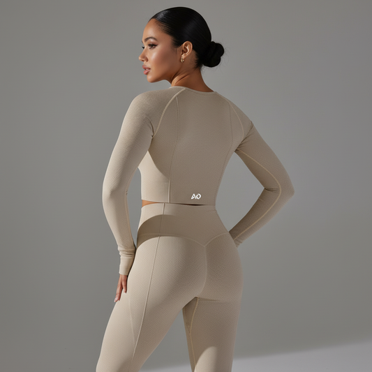 Back view with AO logo