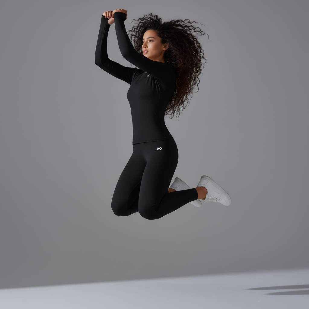 Black Set - Jumping Pose