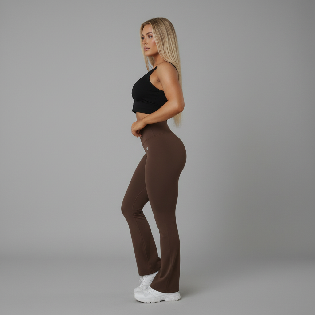 Coffee Bell-bottoms Joggers