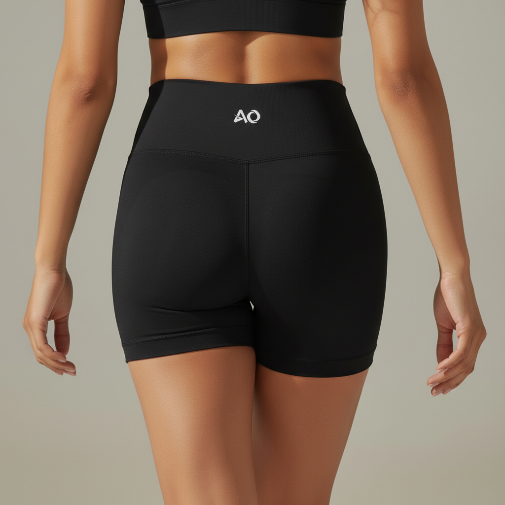 Close-up back - shorts logo detail