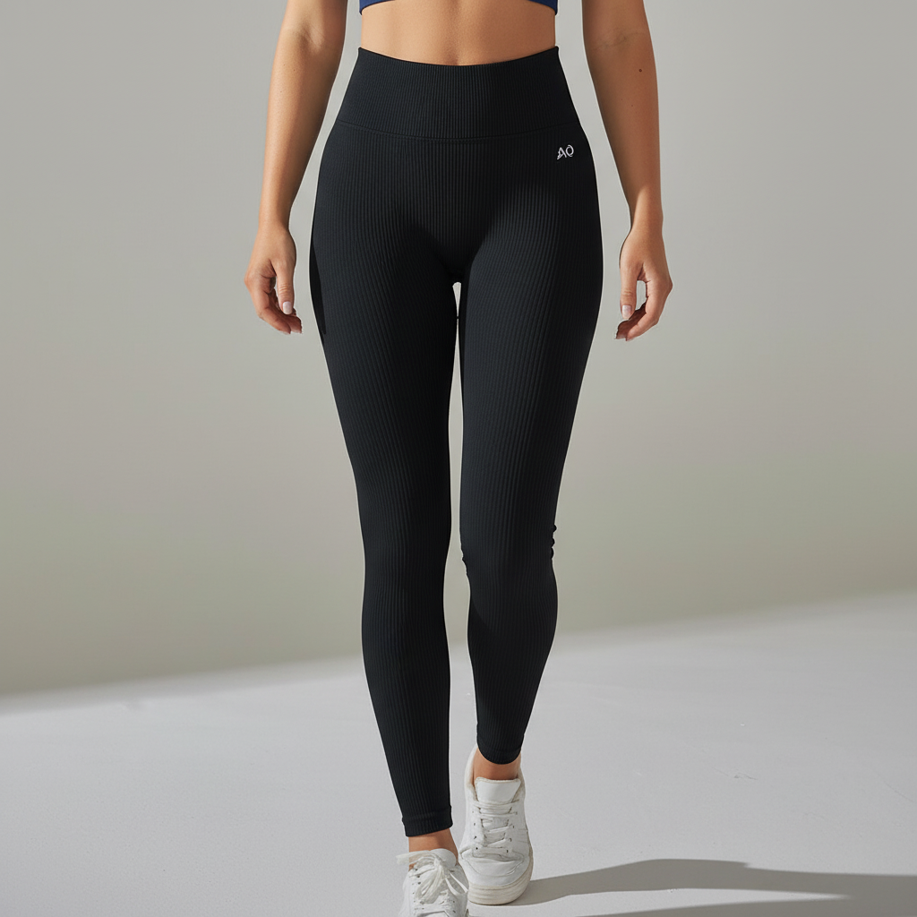 Close-up leggings with AO logo black
