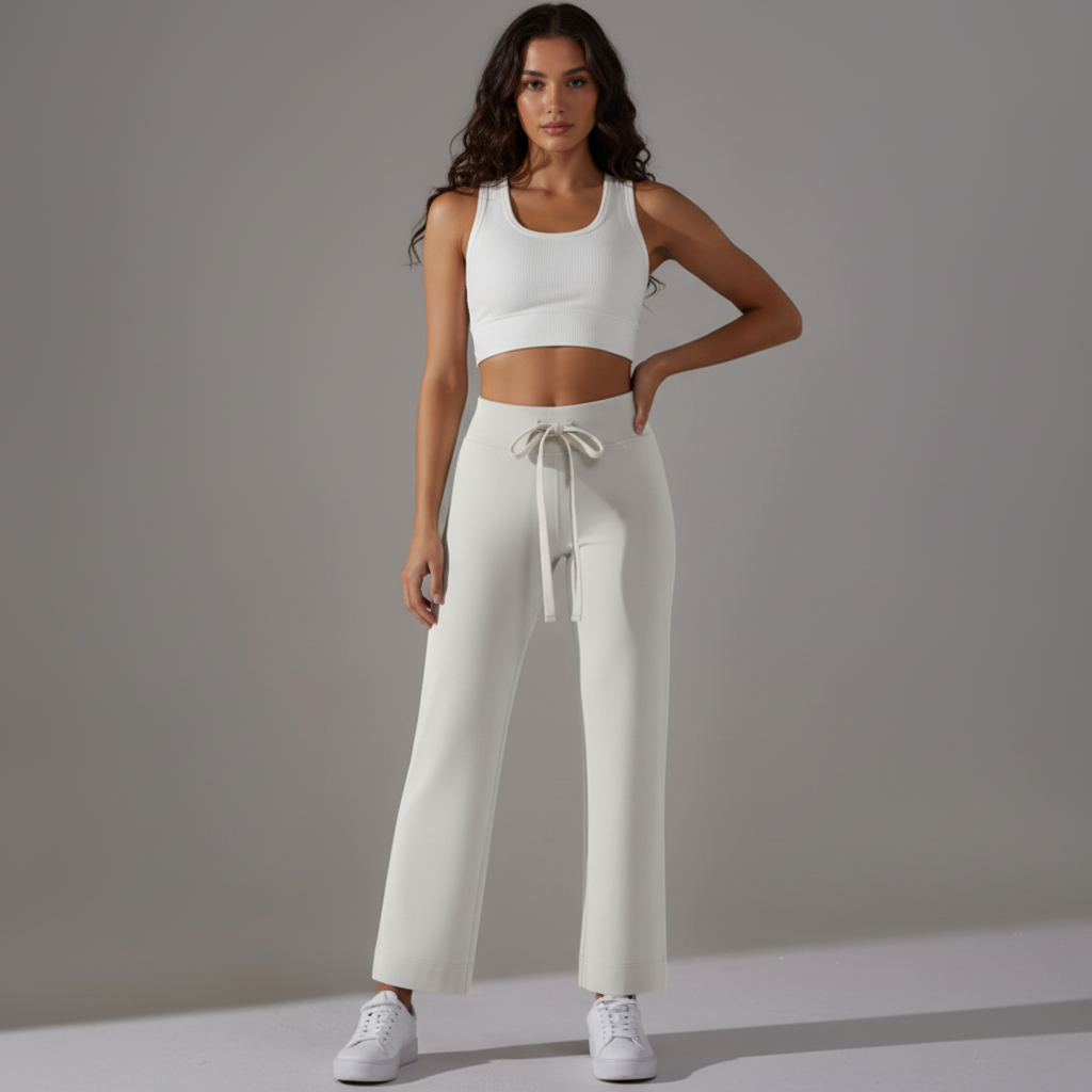 Cream Joggers Same Model 1