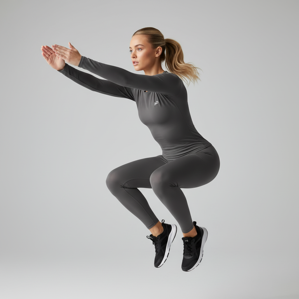 Dynamic athletic pose