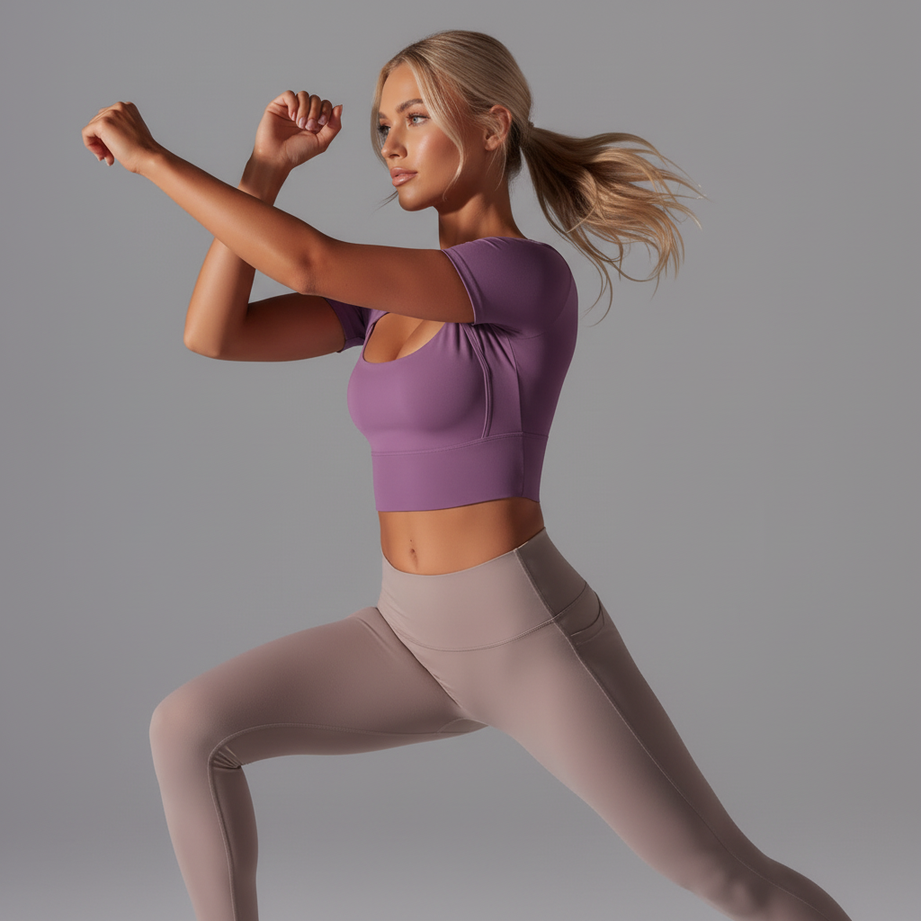 Dynamic athletic pose