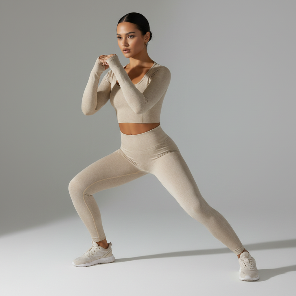 Dynamic athletic pose