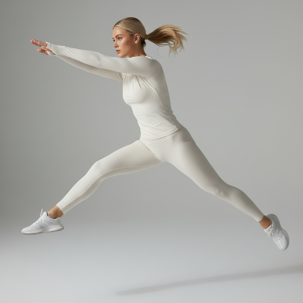 Dynamic athletic pose