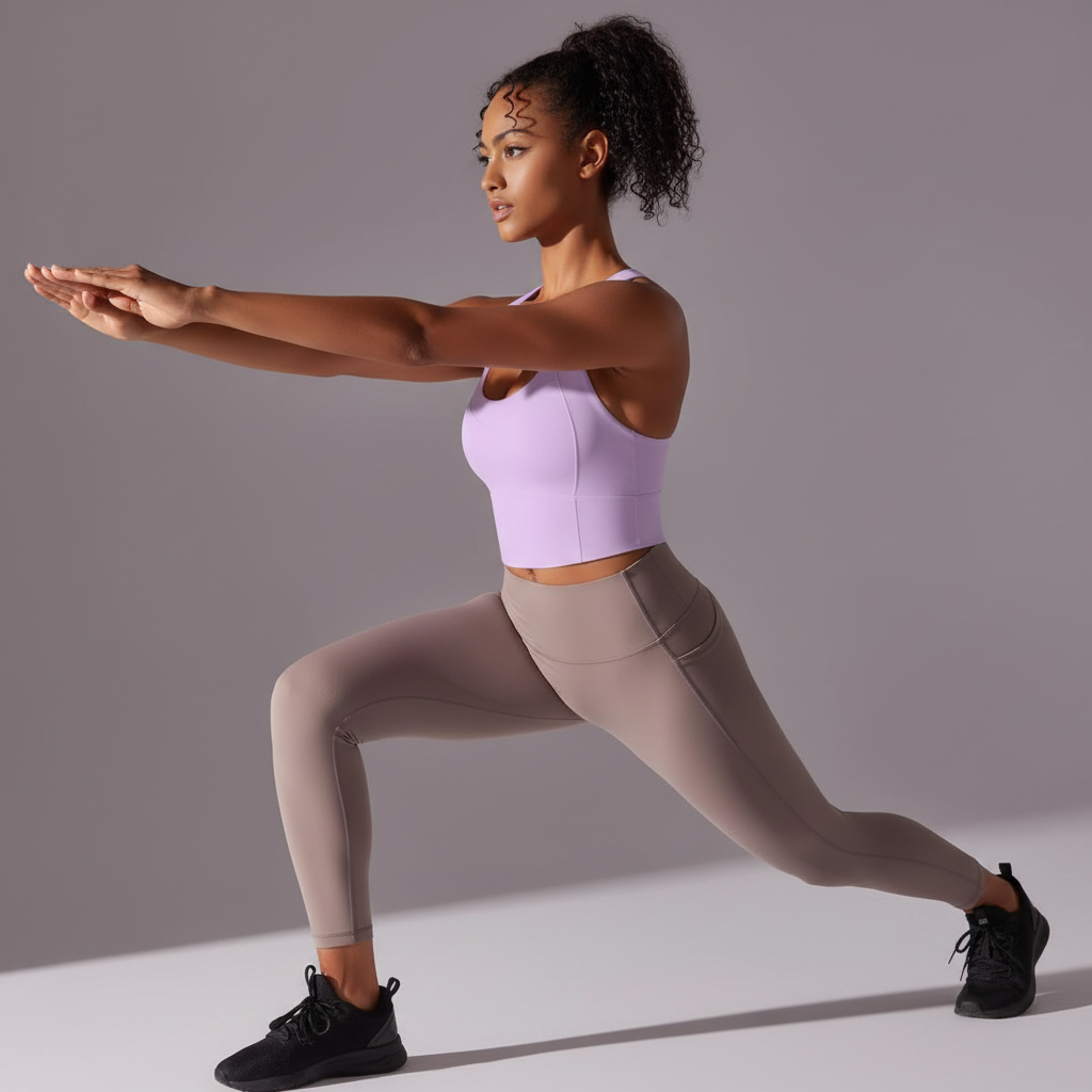 Dynamic athletic pose