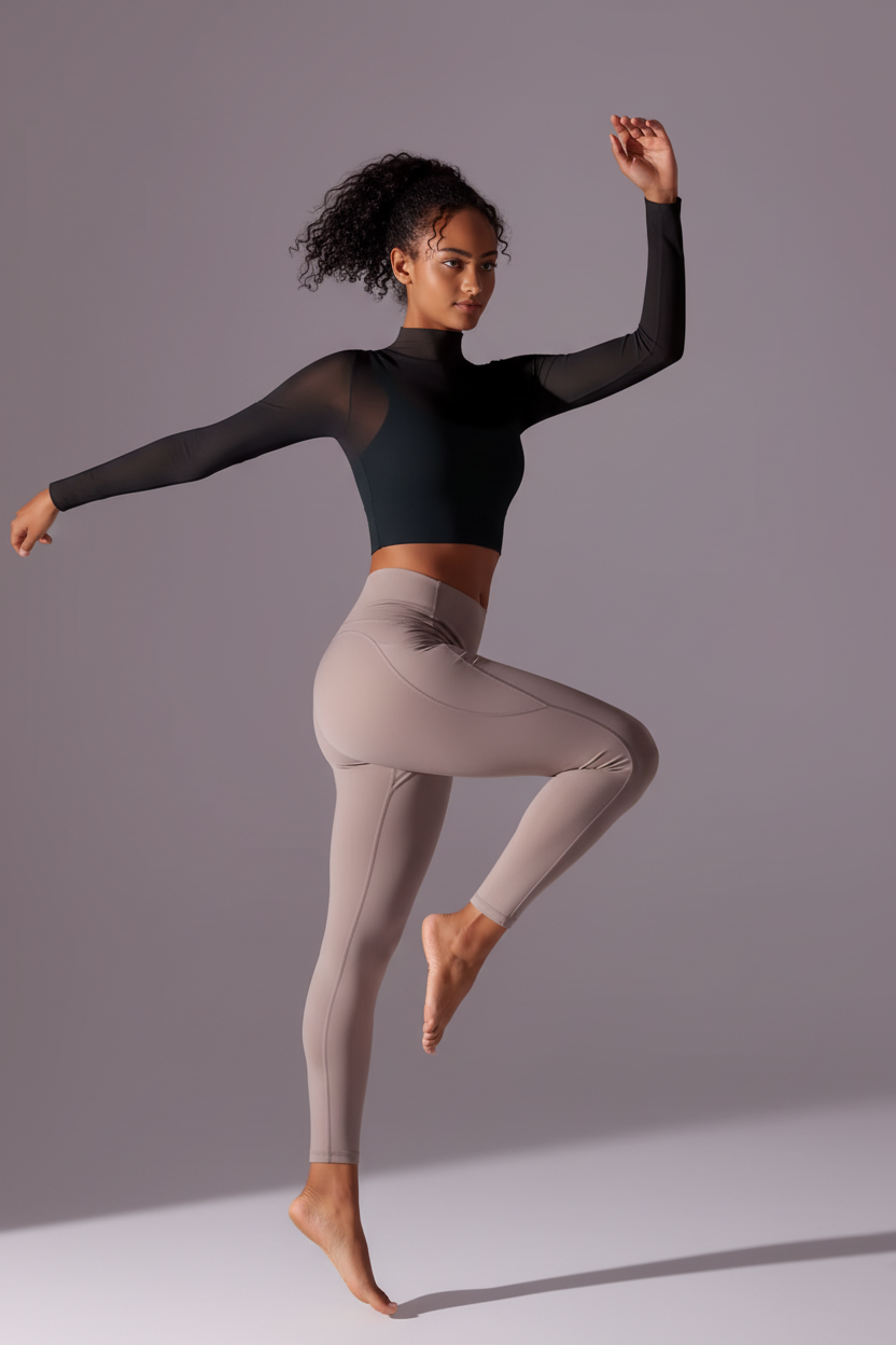 Dynamic athletic pose