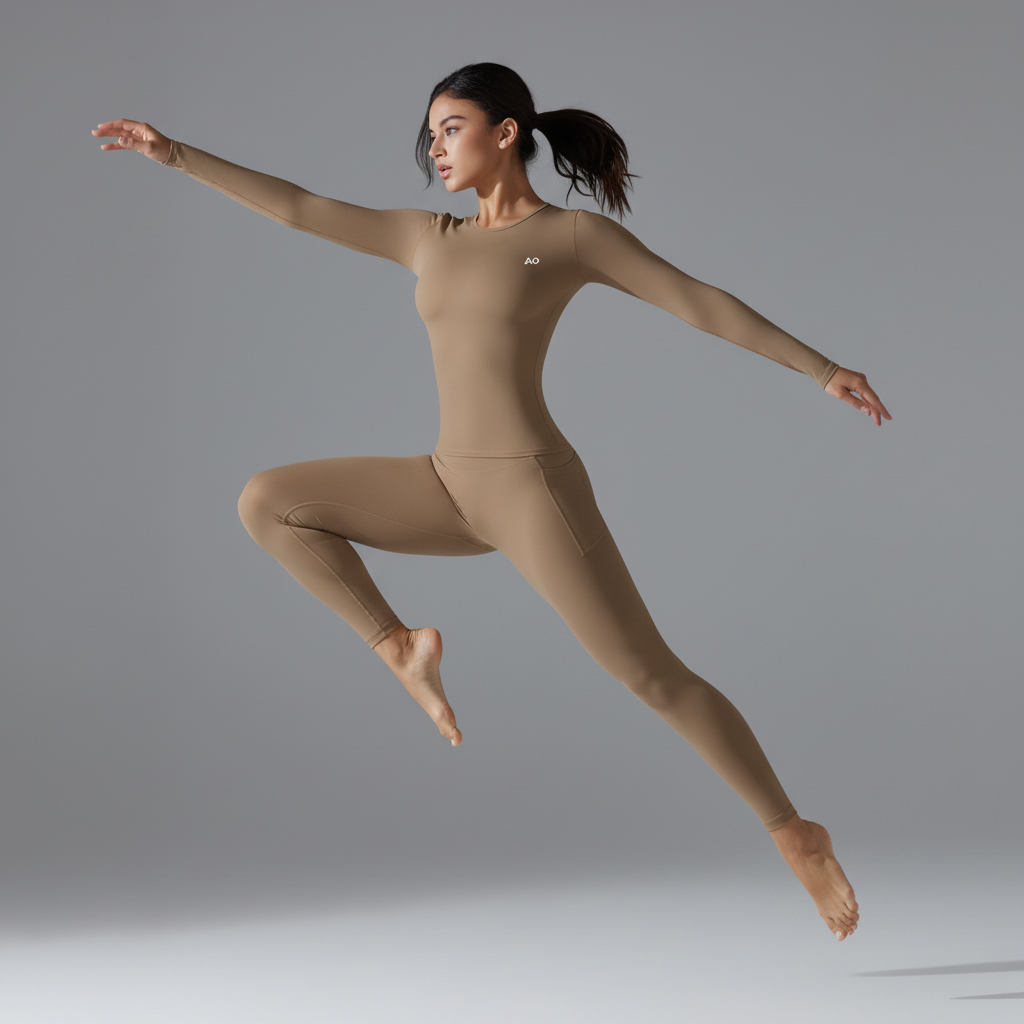 Dynamic athletic pose