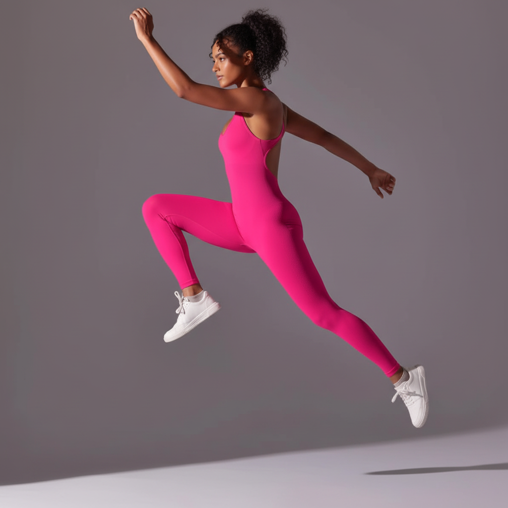 Dynamic athletic pose