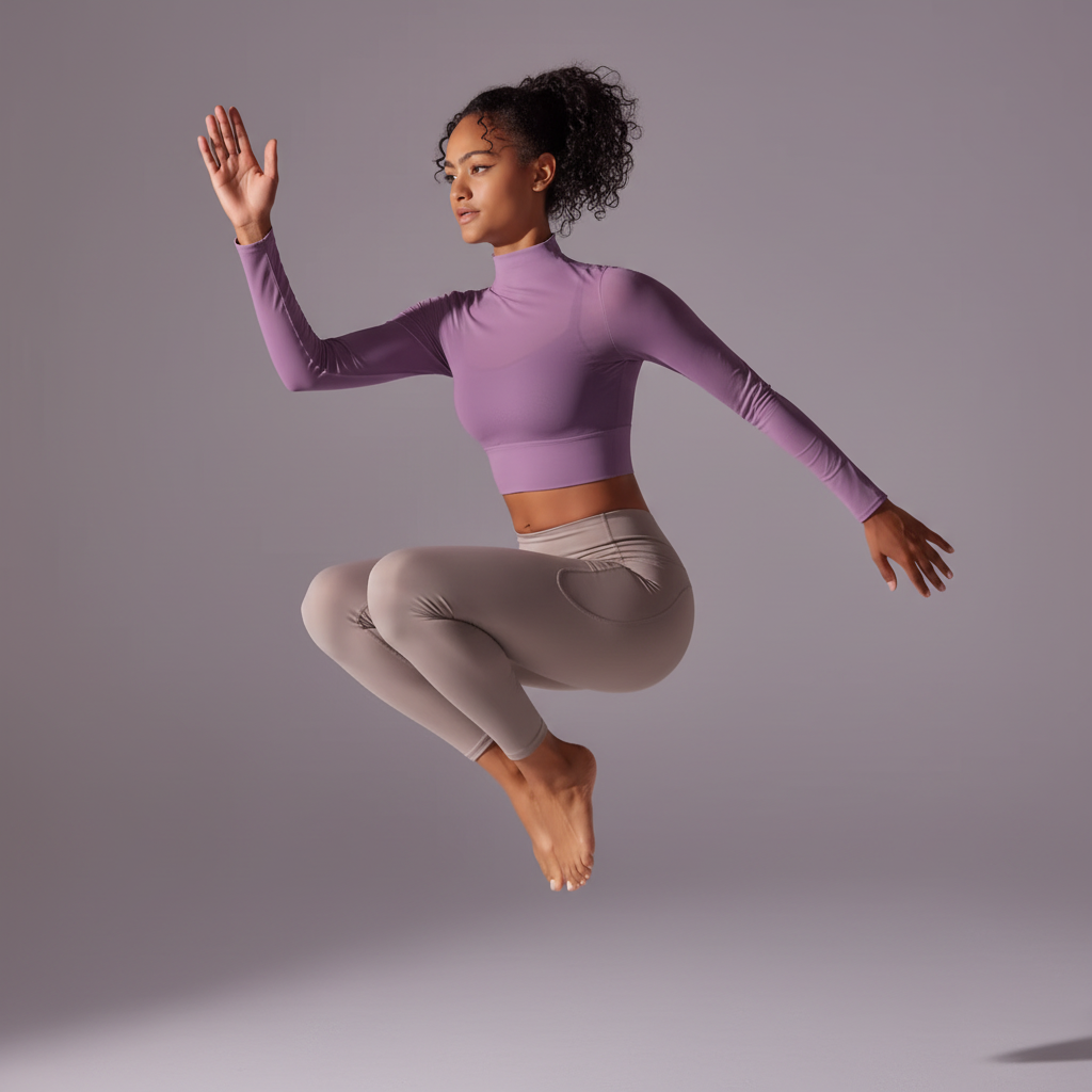 Dynamic athletic pose