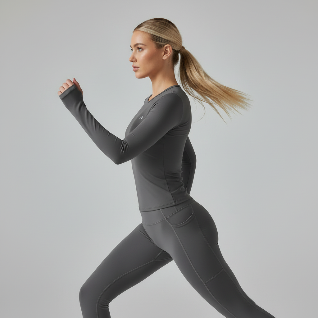 Dynamic athletic pose