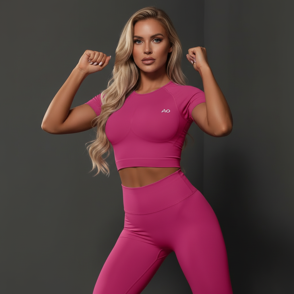 Dynamic athletic pose