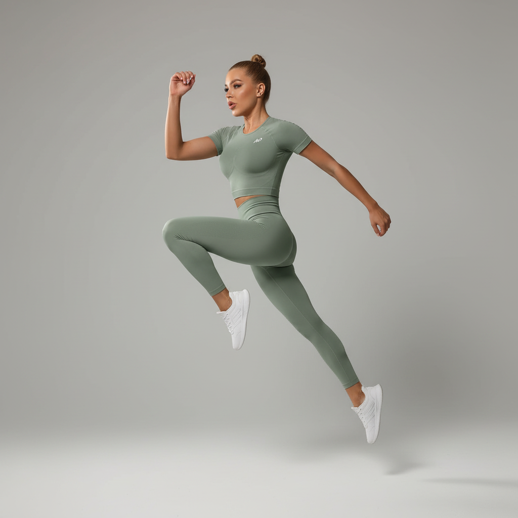 Dynamic athletic pose