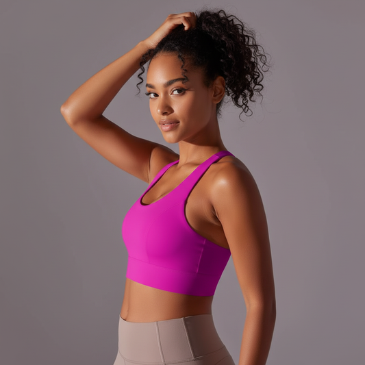 Dynamic pose with hand in hair