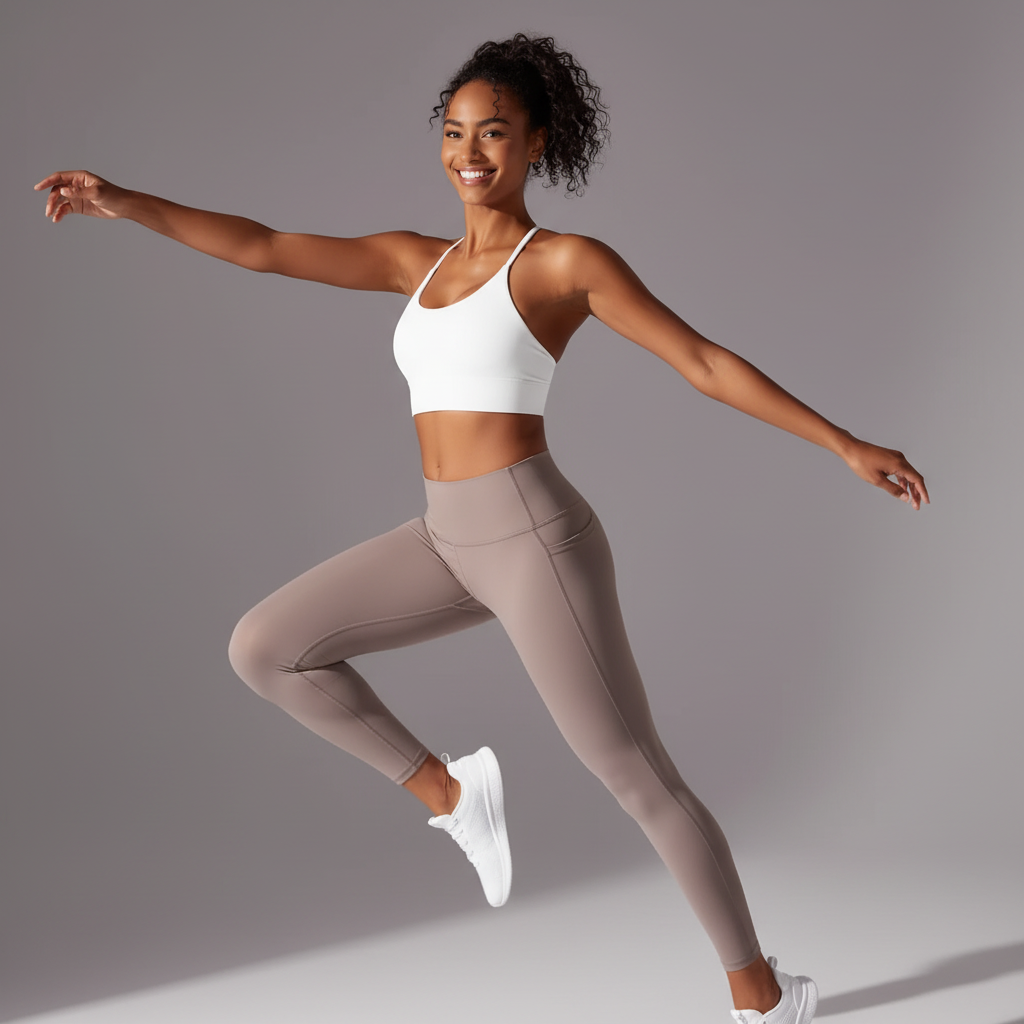 Dynamic pose with smile